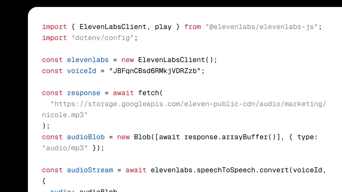 Voice Changer API